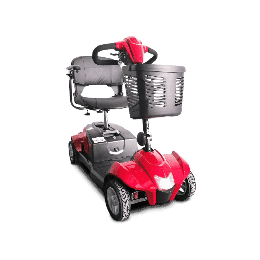 EV Rider City Cruzer 4 Wheel Electric Portable Travel Scooters WT-T4D - Senior.com Scooters